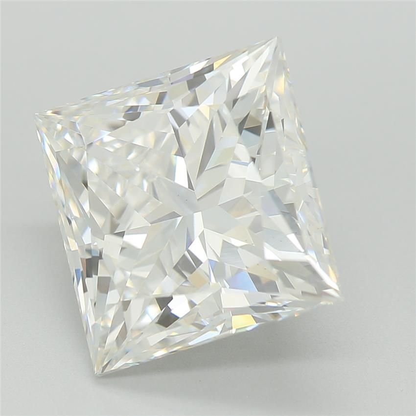 4.08ct D VS1 Rare Carat Ideal Cut Princess Lab Grown Diamond