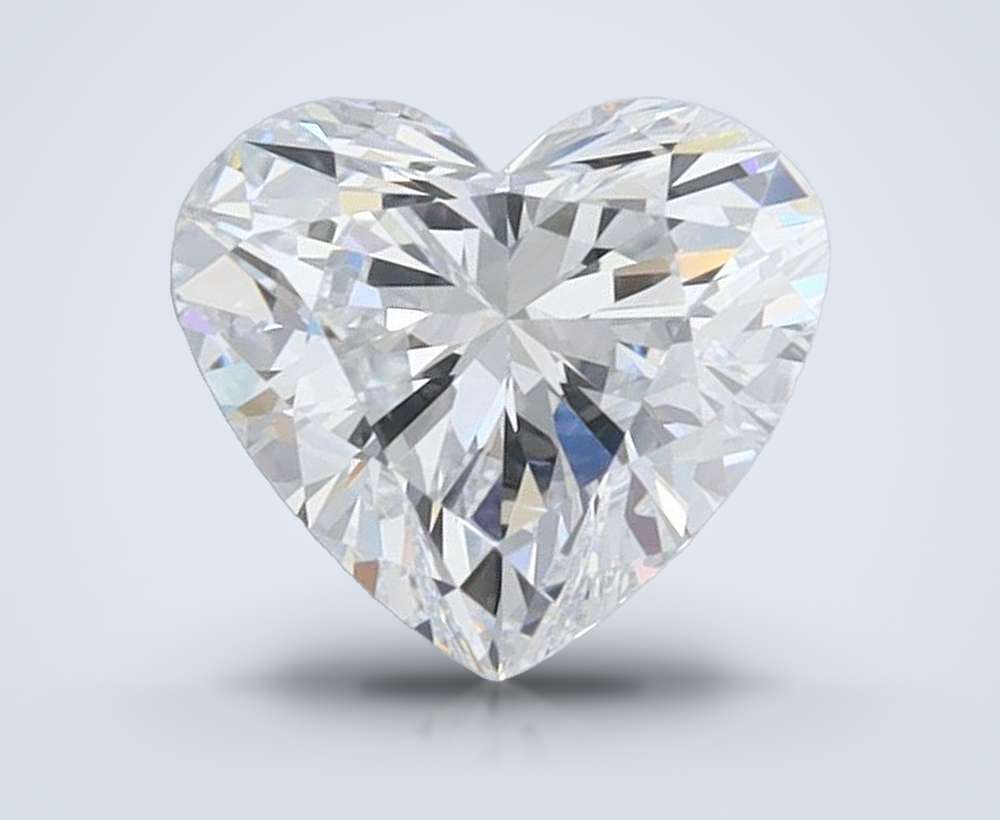 1.00 Carat Heart Lab Diamond