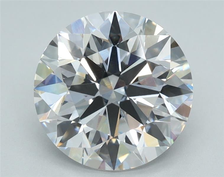 2.32ct G VVS2 Rare Carat Ideal Cut Round Lab Grown Diamond