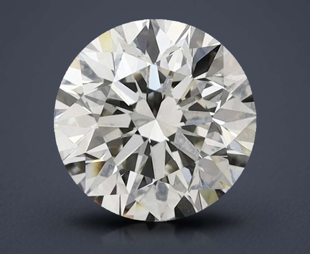 1.37 Carat Round Lab Diamond