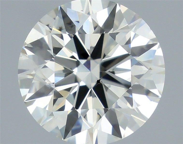 1.69ct I SI2 Rare Carat Ideal Cut Round Diamond