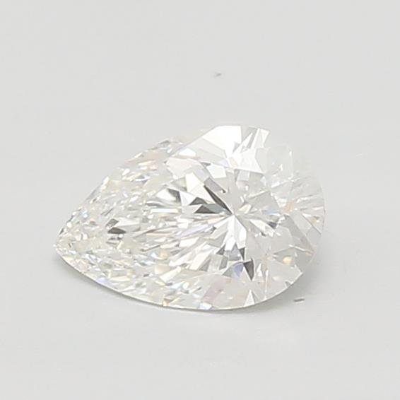 0.72ct E VVS2 Rare Carat Ideal Cut Pear Lab Grown Diamond