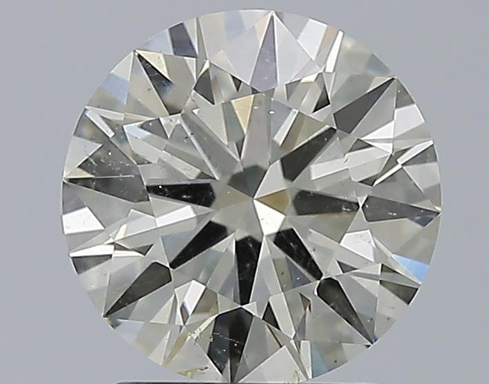 1.70ct K SI2 Rare Carat Ideal Cut Round Diamond