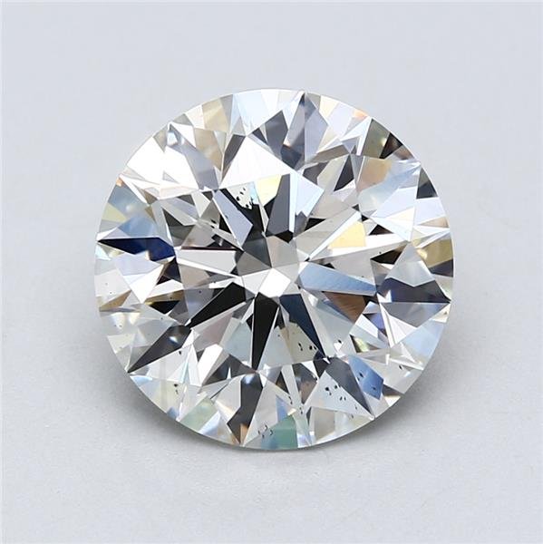 4.40ct G SI1 Rare Carat Ideal Cut Round Lab Grown Diamond