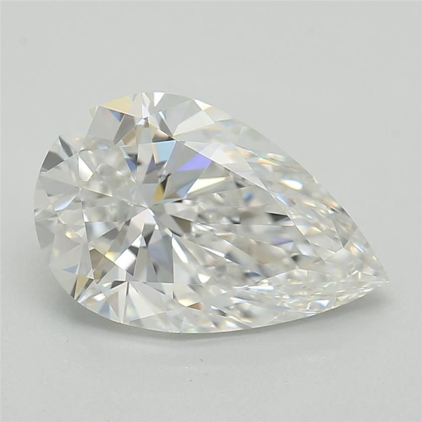 1.34ct E VS1 Rare Carat Ideal Cut Pear Lab Grown Diamond