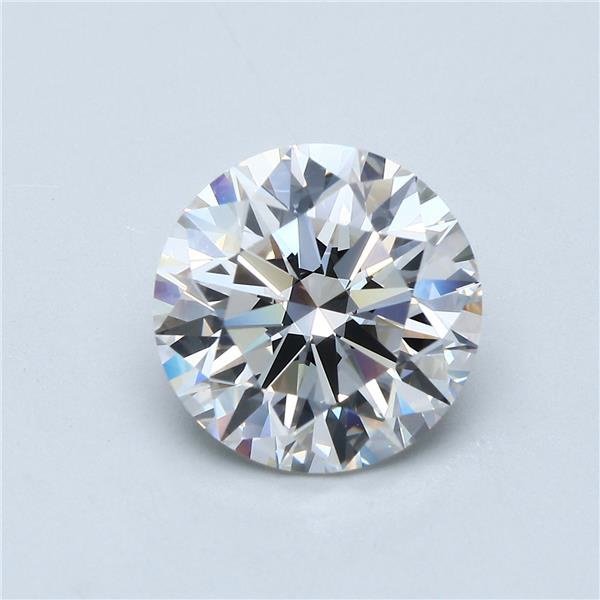 5.10ct H VVS2 Rare Carat Ideal Cut Round Diamond