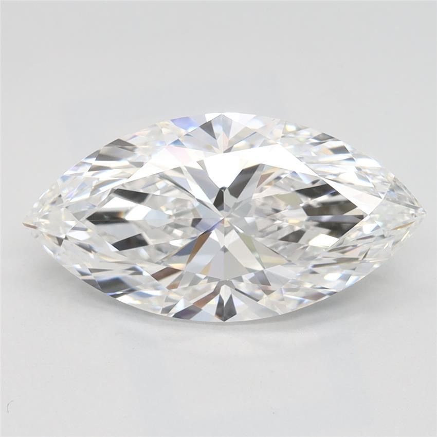 2.21ct D VVS1 Rare Carat Ideal Cut Marquise Lab Grown Diamond