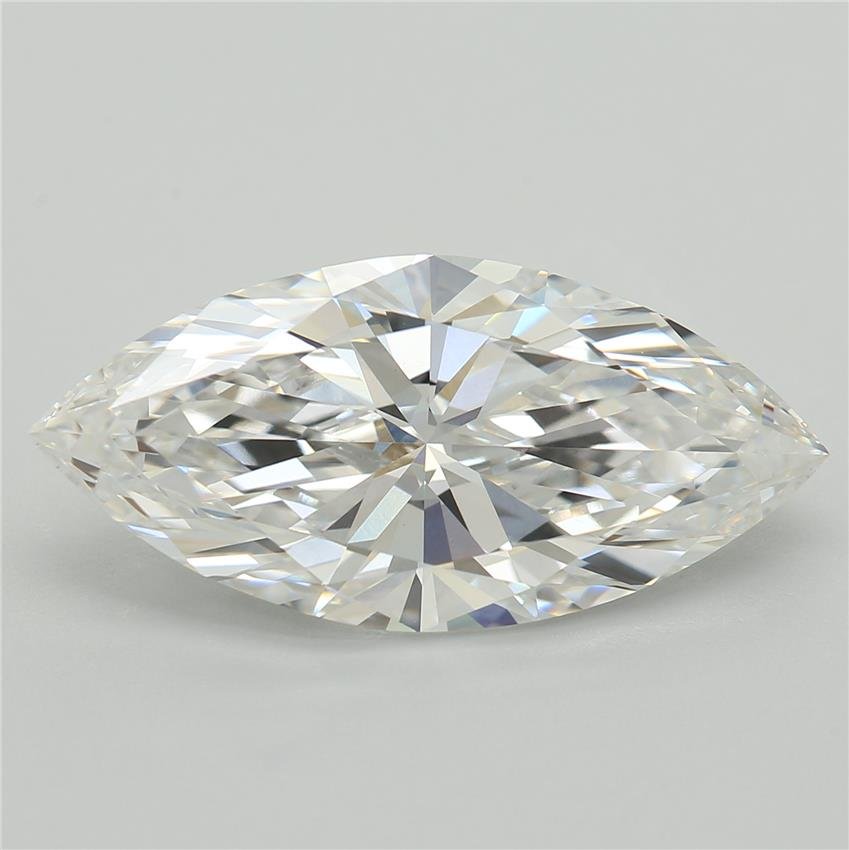 3.79ct E VS1 Very Good Cut Marquise Lab Grown Diamond