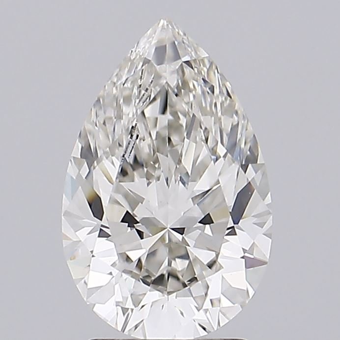 2.38ct H VS1 Rare Carat Ideal Cut Pear Lab Grown Diamond