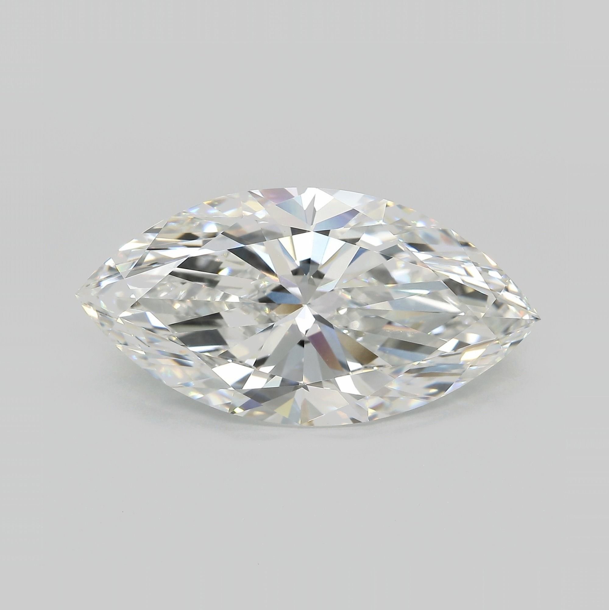 14.54ct F VVS2 Rare Carat Ideal Cut Marquise Lab Grown Diamond