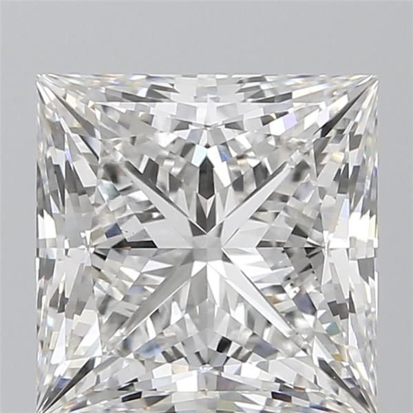 6.31ct G VS1 Rare Carat Ideal Cut Princess Lab Grown Diamond