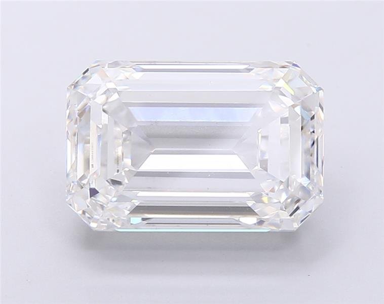 8.02ct E VS1 Excellent Cut Emerald Lab Grown Diamond