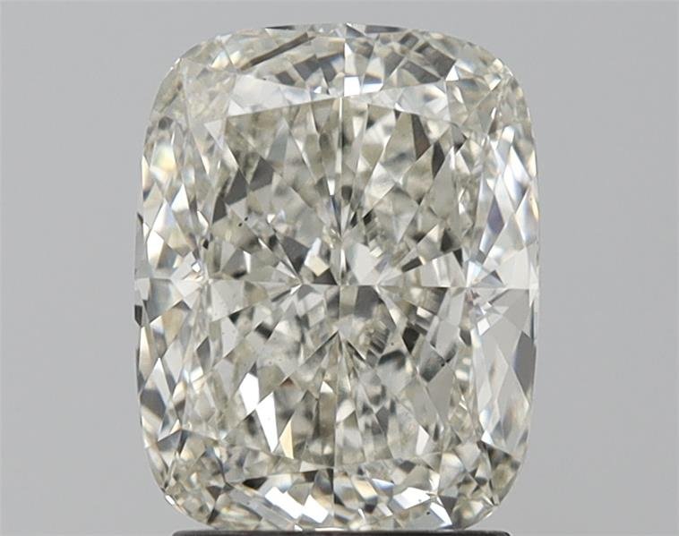 2.66ct J VS1 Rare Carat Ideal Cut Cushion Lab Grown Diamond