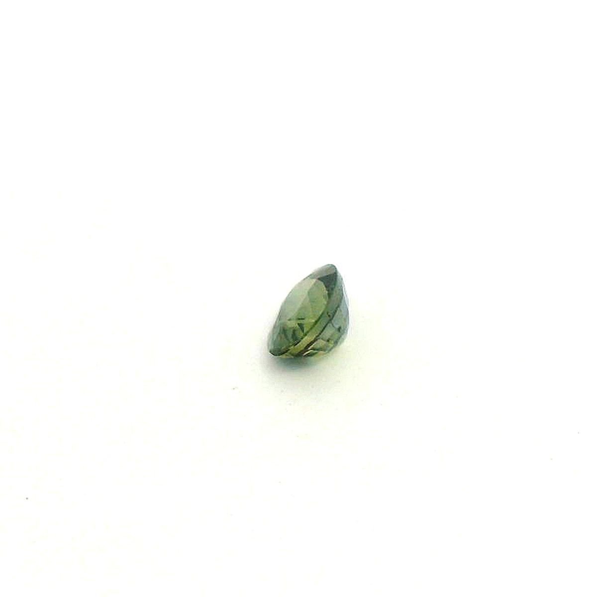 1.23 Carat Teal Oval Sapphire