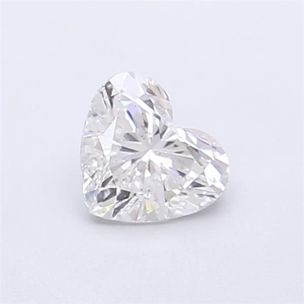 0.53ct D SI1 Rare Carat Ideal Cut Heart Lab Grown Diamond