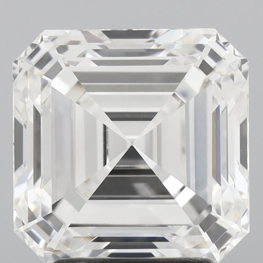3.10ct F VVS2 Excellent Cut Asscher Lab Grown Diamond
