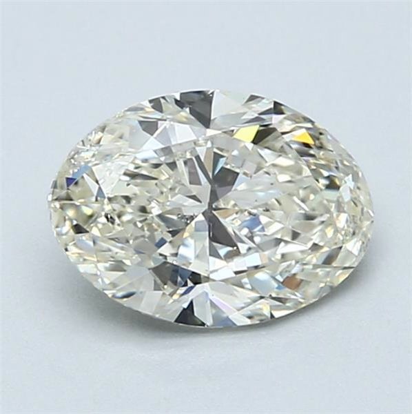 1.50ct K SI2 Rare Carat Ideal Cut Oval Diamond