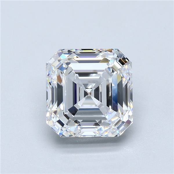 4.52ct E VVS1 Excellent Cut Asscher Diamond