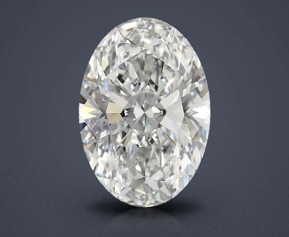 1.58 Carat Oval Lab Diamond