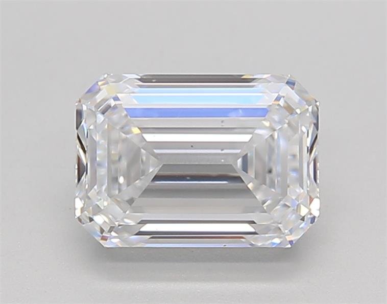 1.51ct D VS2 Rare Carat Ideal Cut Emerald Lab Grown Diamond