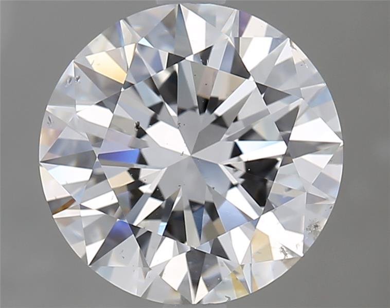 3.02ct E SI2 Excellent Cut Round Diamond