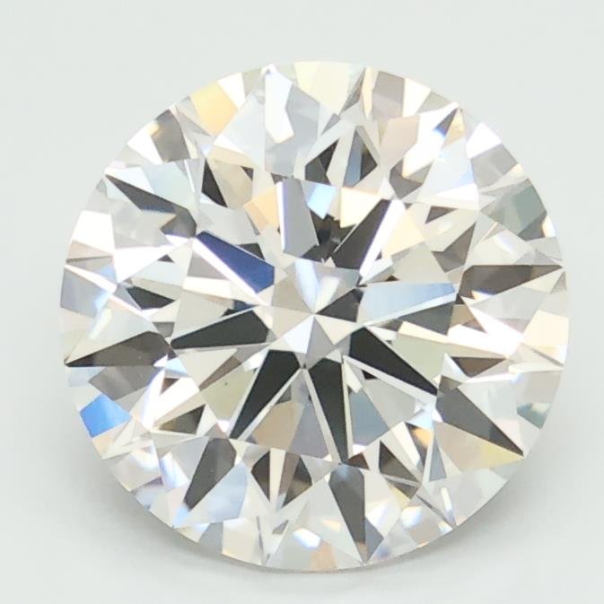 2.71ct F VS1 Rare Carat Ideal Cut Round Lab Grown Diamond