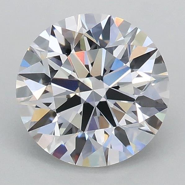 1.09ct D VS1 Rare Carat Ideal Cut Round Lab Grown Diamond