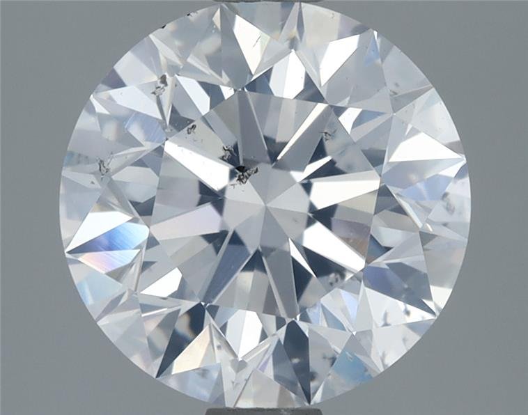 2.52ct D SI2 Excellent Cut Round Diamond