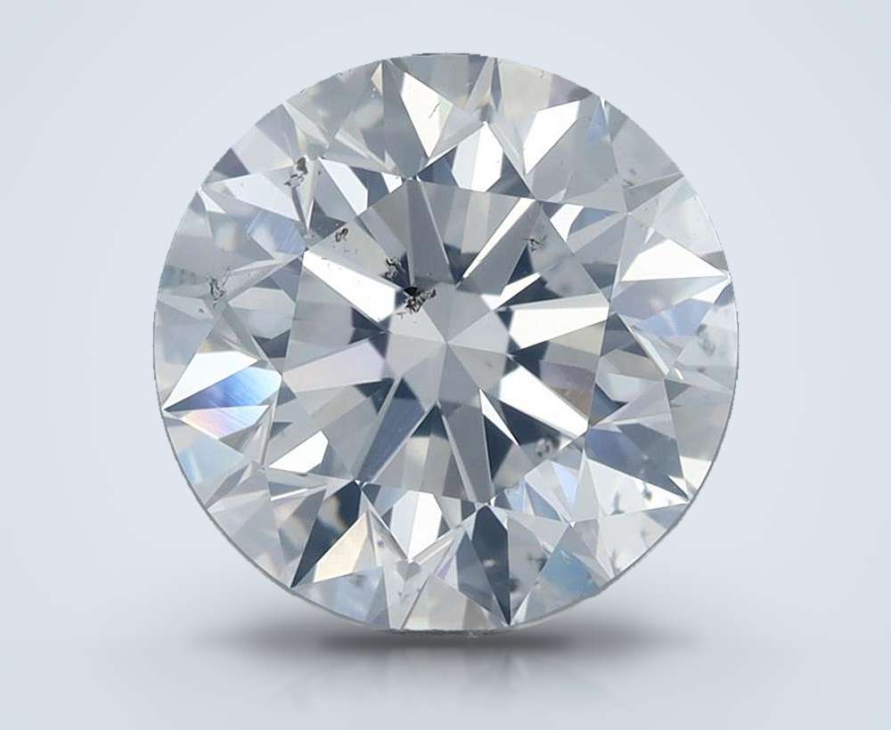 2.52 Carat Round Natural Diamond