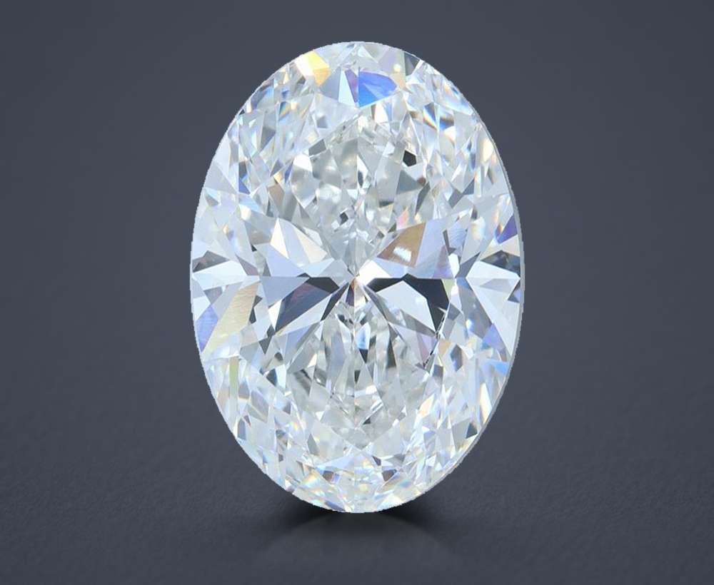 8.55 Carat Oval Lab Diamond