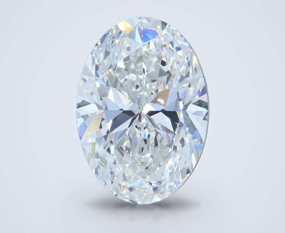8.55 Carat Oval Lab Diamond