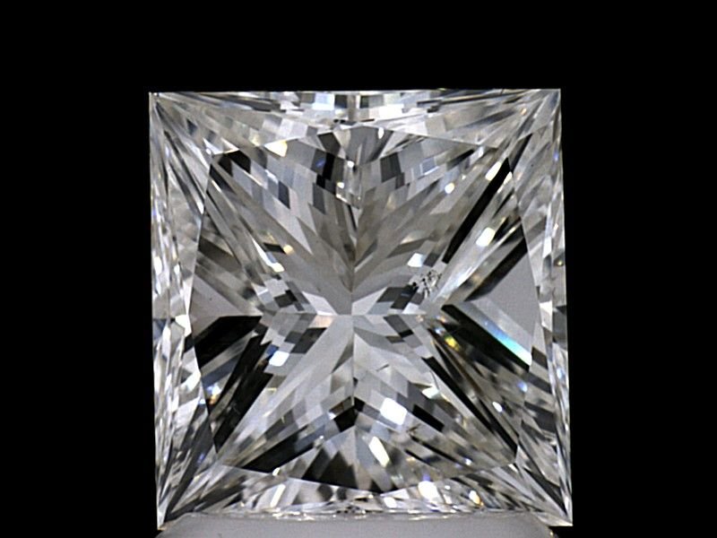 2.27ct J SI1 Very Good Cut Princess Diamond