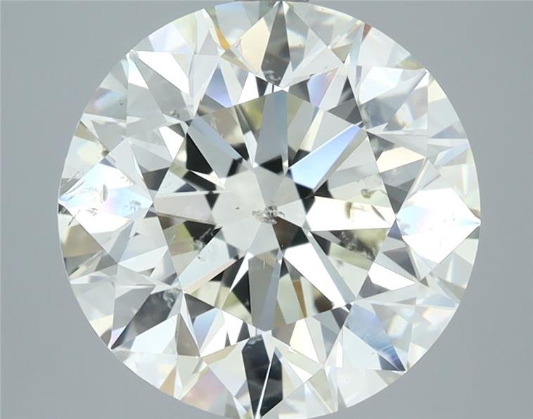 5.01ct K SI2 Excellent Cut Round Diamond