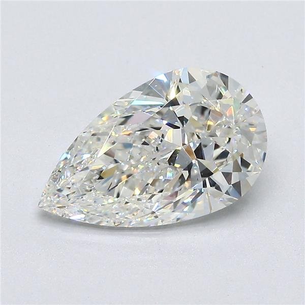 2.01ct G VS1 Rare Carat Ideal Cut Pear Diamond