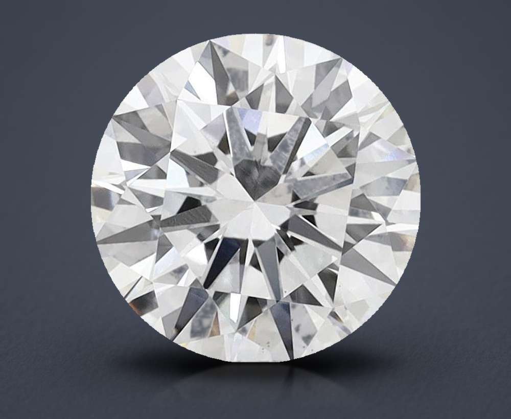 2.84 Carat Round Lab Diamond
