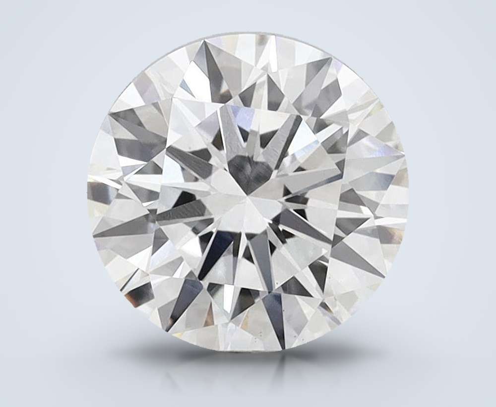 2.84 Carat Round Lab Diamond