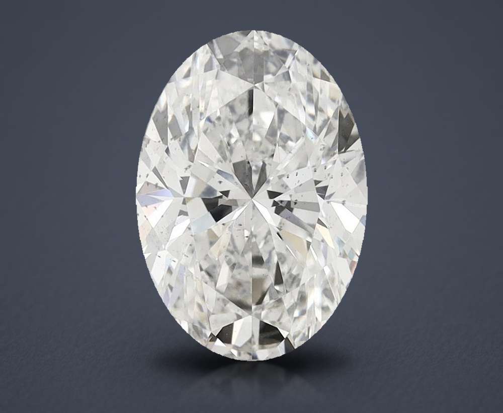 2.52 Carat Oval Lab Diamond