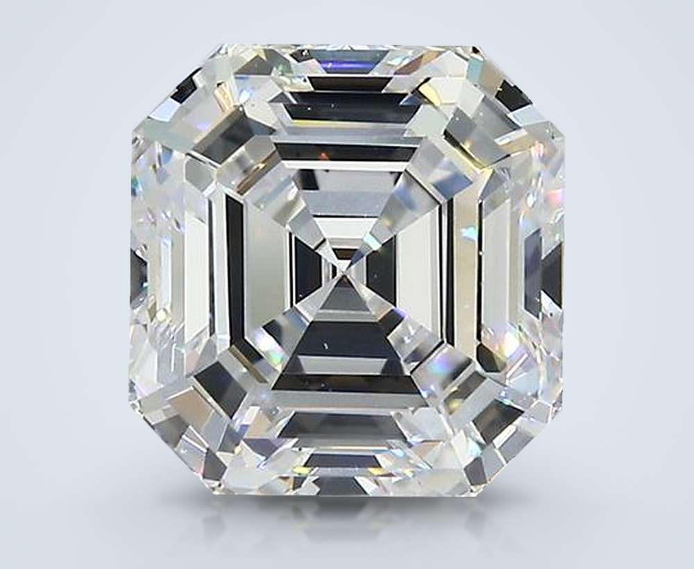 3.08 Carat Asscher Natural Diamond