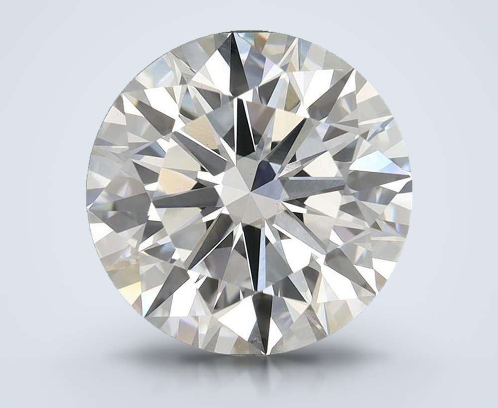 4.68 Carat Round Lab Diamond