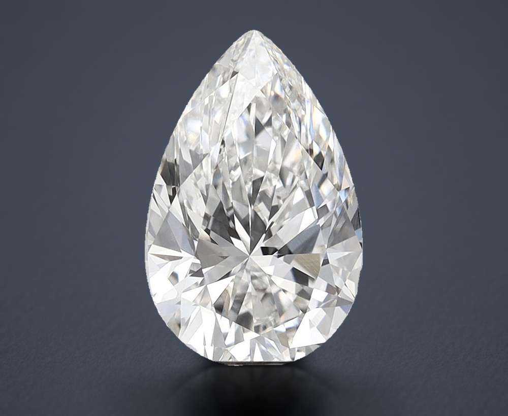 3.10 Carat Pear Lab Diamond