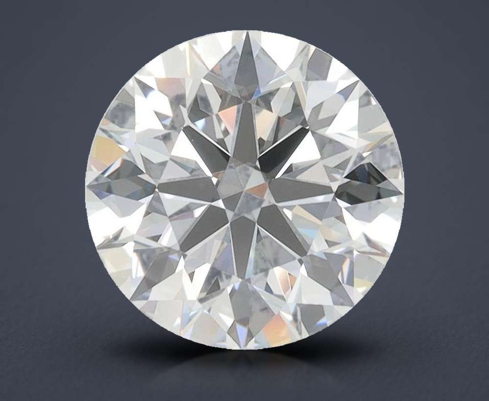 3.08 Carat Round Lab Diamond