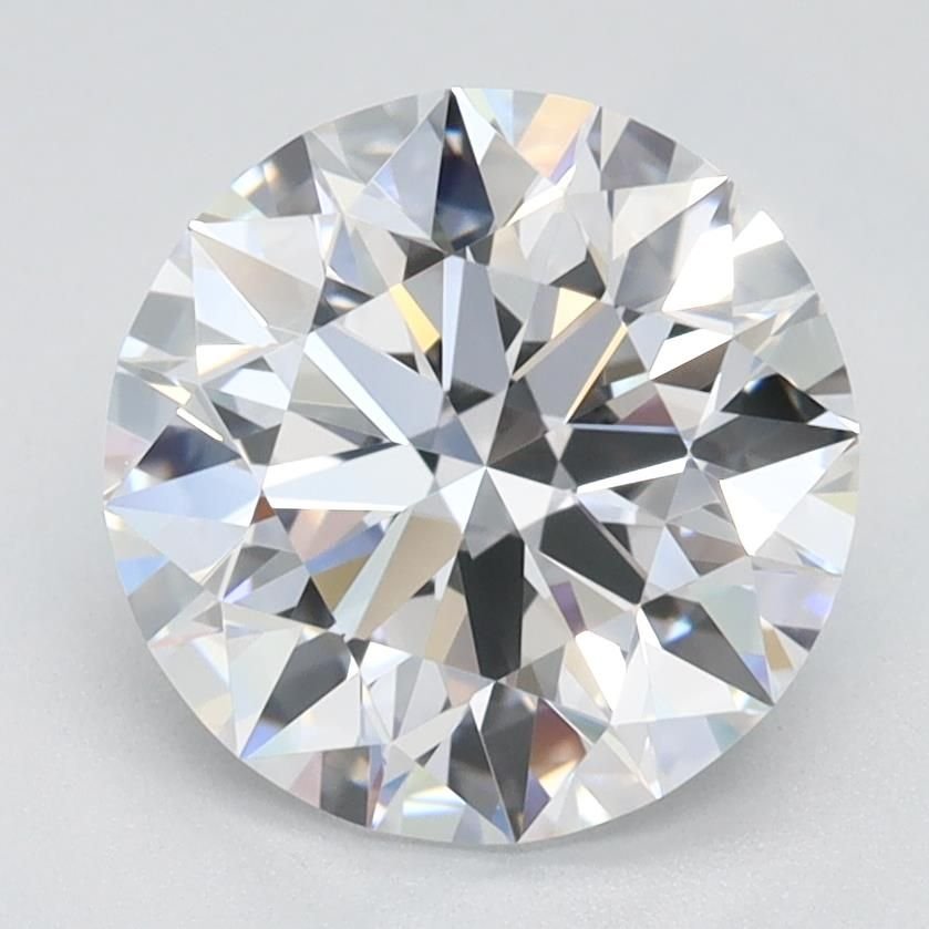 2.07ct D VVS1 Rare Carat Ideal Cut Round Lab Grown Diamond