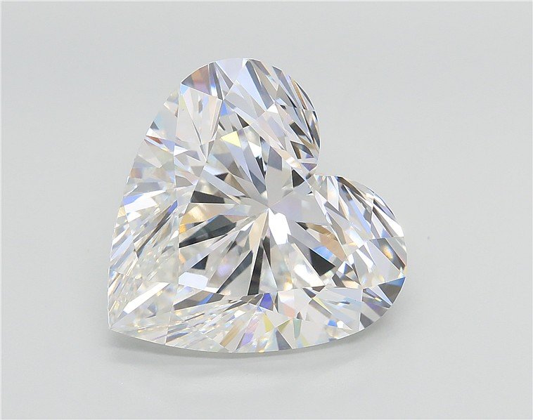 8.52ct E VVS2 Rare Carat Ideal Cut Heart Lab Grown Diamond
