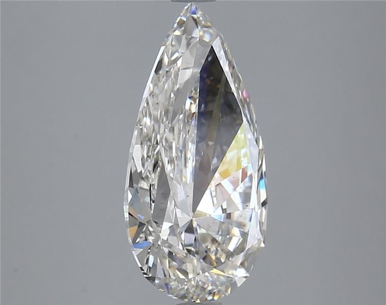 3.89ct H SI1 Rare Carat Ideal Cut Pear Lab Grown Diamond