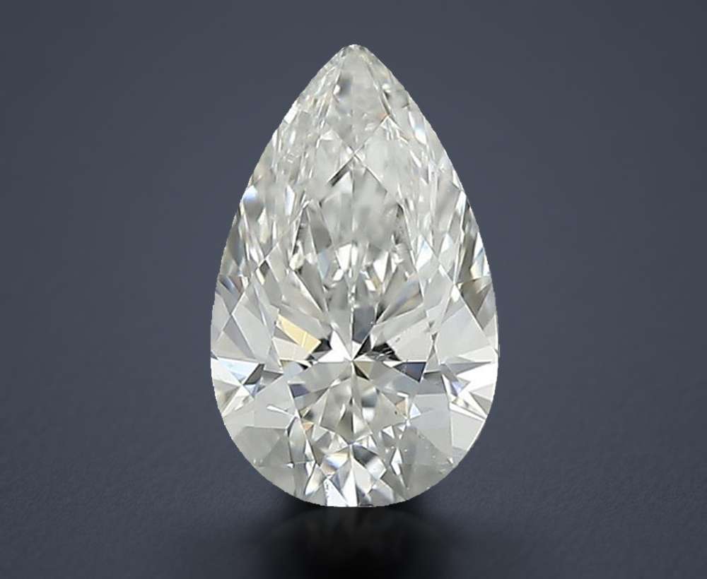0.50 Carat Pear Natural Diamond