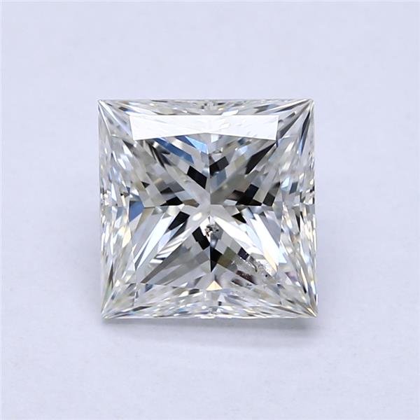 2.51ct F SI2 Rare Carat Ideal Cut Princess Diamond