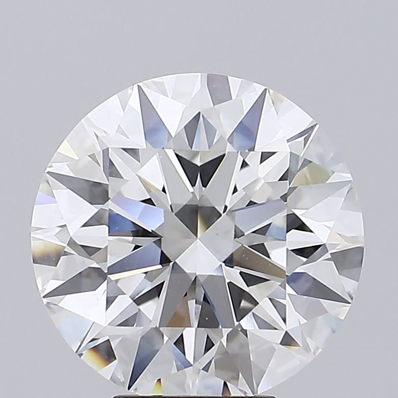 5.85ct F VS1 Rare Carat Ideal Cut Round Lab Grown Diamond