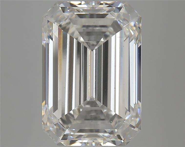 8.39ct G VS2 Rare Carat Ideal Cut Emerald Lab Grown Diamond