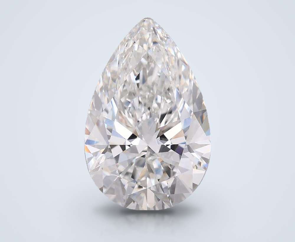 3.51 Carat Pear Lab Diamond