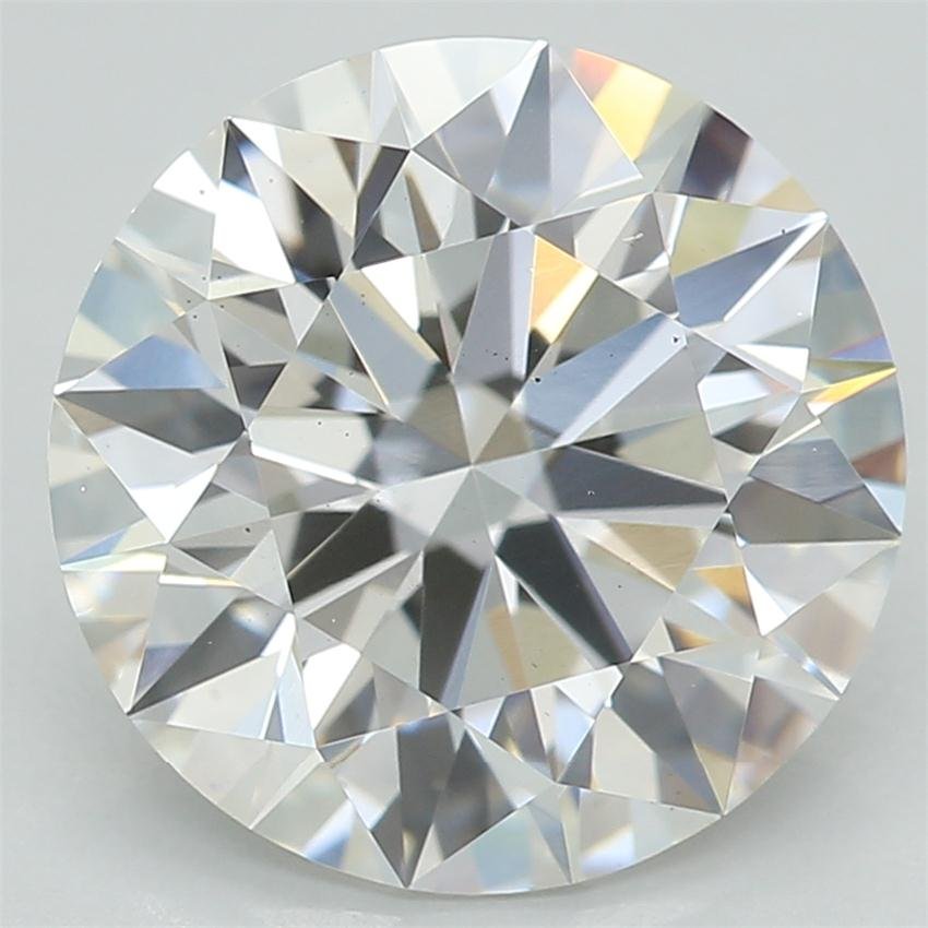 2.59ct E VS2 Rare Carat Ideal Cut Round Lab Grown Diamond